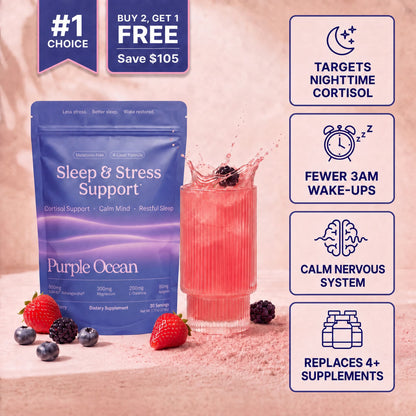 Purple Ocean Sleep & Stress Support